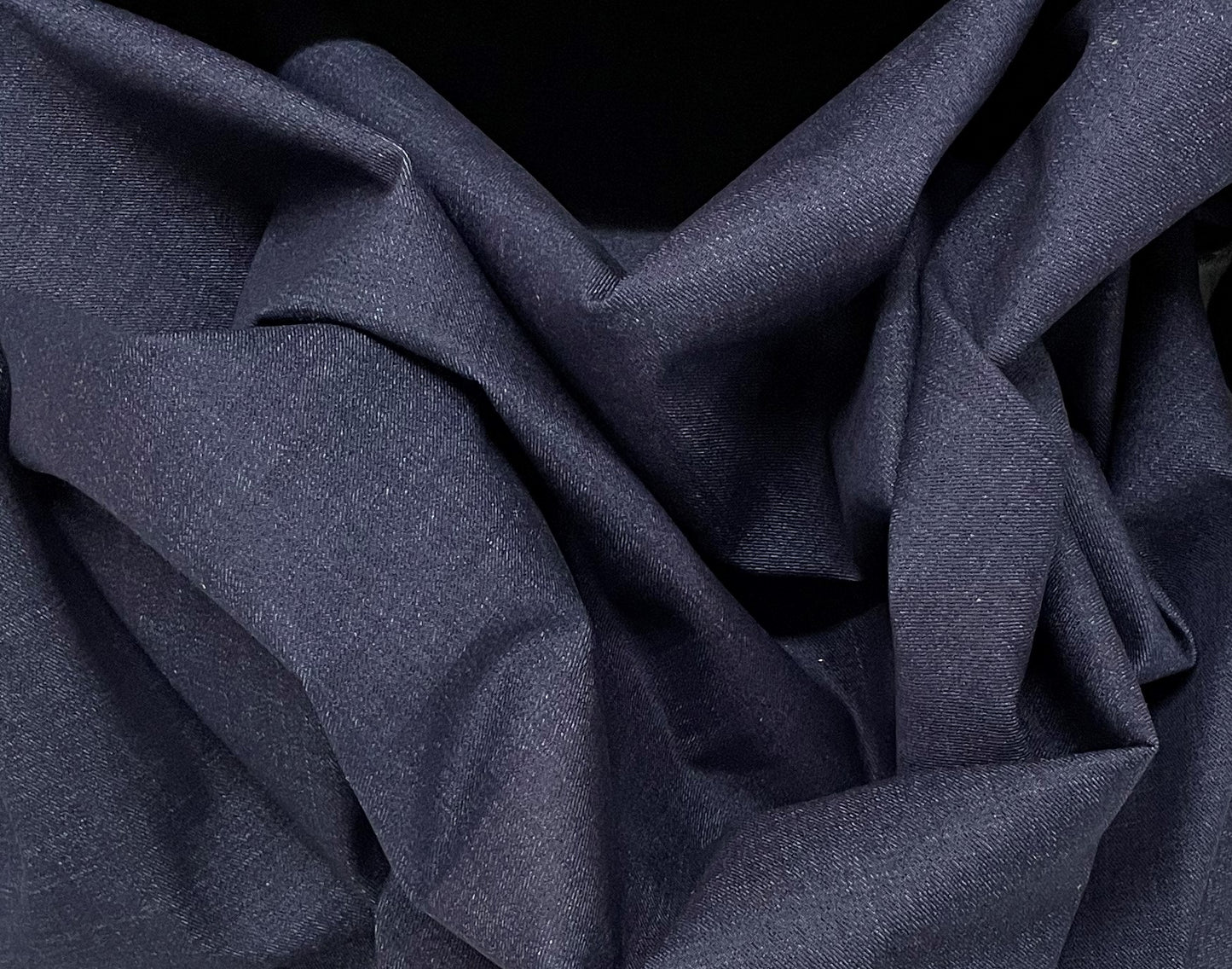 Indigo Rigid Denim Jean Fabric