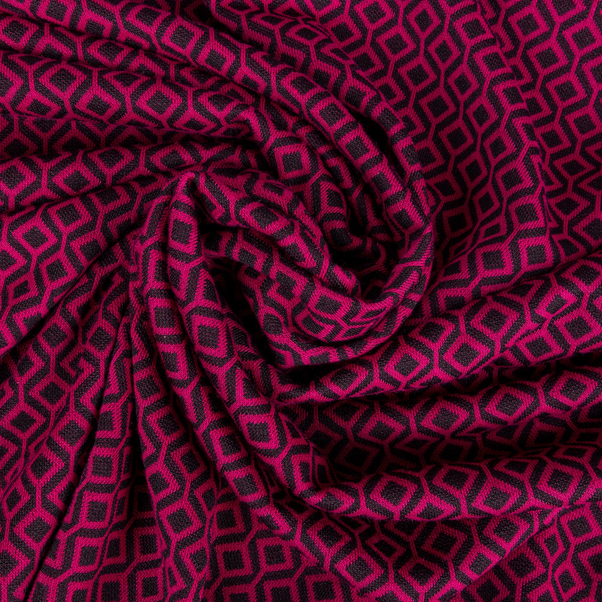 Printed stretch jersey sale fabric